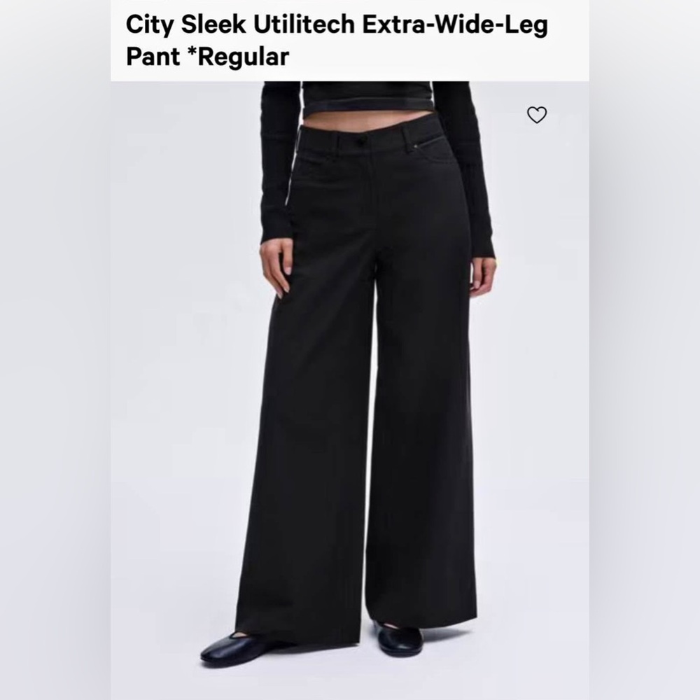 Lululemon Athletica Black City Sleek Pants